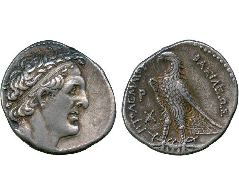 ANCIENT COINS, Greek, Kingdom of Egypt, Ptolemy I (c.305-285 BC), Silver Tetradrachm, mint of Alexandria, diademed head facin