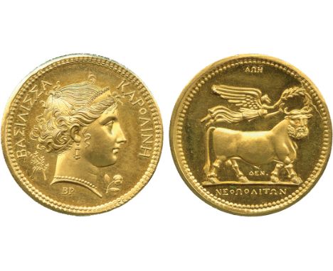 WORLD COMMEMORATIVE MEDALS, The Bonaparte Sisters, Caroline Bonaparte (1782-1839), Princess Murat, Queen of Naples and Sicily
