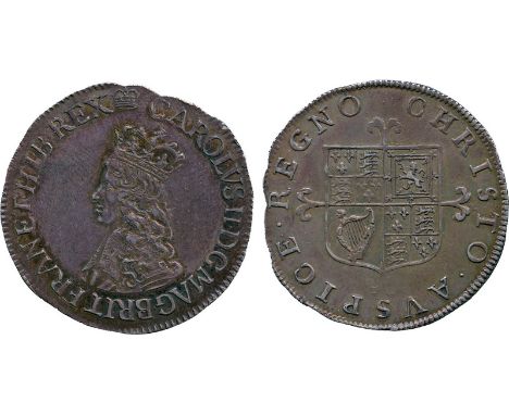 BRITISH COINS, Charles II (1660-1685), Silver Sixpence, first hammered issue (1660-1662), crowned bust left, value behind, in