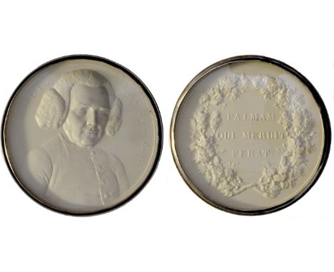 COMMEMORATIVE MEDALS, British Historical Medals, Manchester Grammar School, Charles Lawson (1728-1807), Usher, 1749, and Head