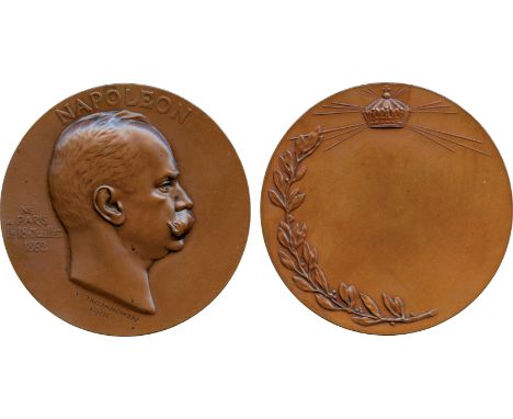 WORLD COMMEMORATIVE MEDALS, Prince Victor Napoléon Bonaparte (1862-1926), Pretender (as Napoléon V) to the French throne, Cop