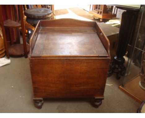 A Victorian commode. 