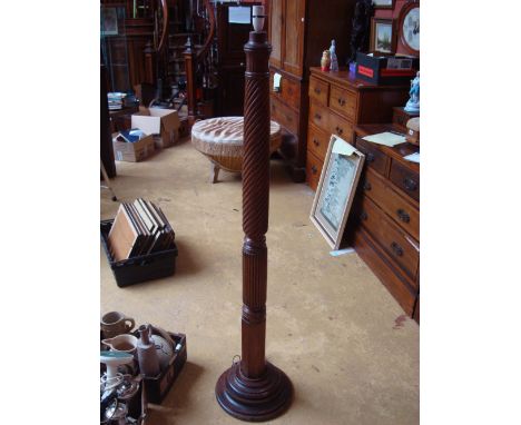 A standard lamp.