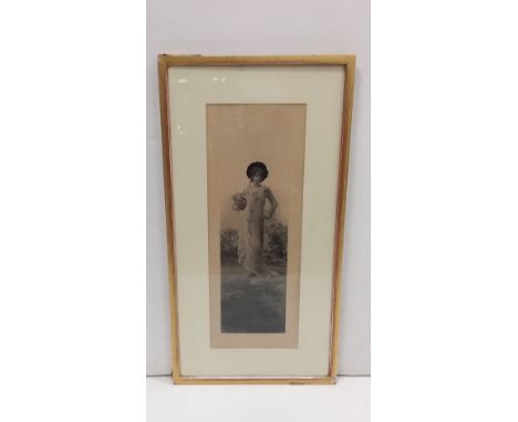 Vict Gilt Framed Portrait Print