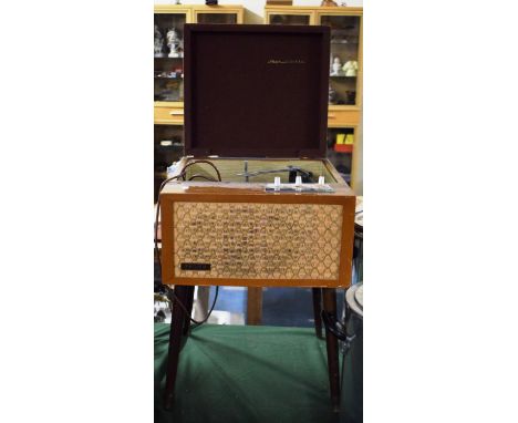 A Vintage Philco High Fidelity Triple Speaker Record Player 