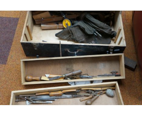 Carpenters toolbox &amp; tools 