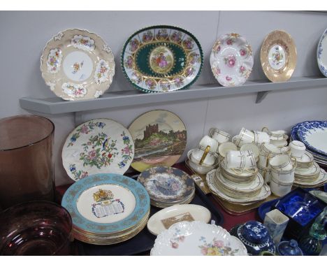 Minton, Tuscan, Aynsley, Doulton, Worcester Steel Stockholders and other china plates. (17) 