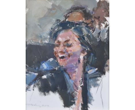 Don McKinlay (British 1929-2017) Female portrait Signed and dated 2016, oil on paper.39cm x 29cm (15.25in x 11.5in)Artists’ R