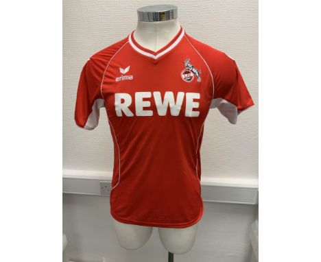 Cologne 2012/2013 Match Worn Football Shirt: Worn for the friendly match v Arsenal on 12 8 2015. Number 25 Royer to rear.