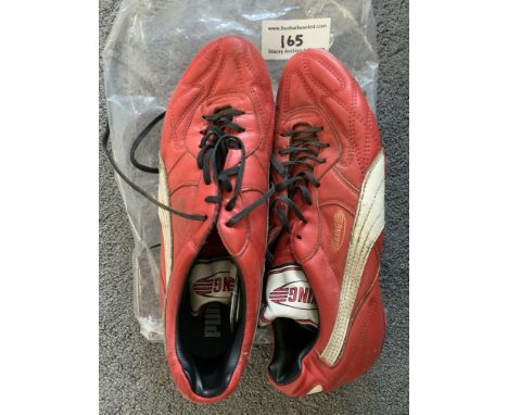 Martin Keown Match Worn Arsenal Football Boots: Pair of Puma King football boots. Certificate of authenticity which is signed