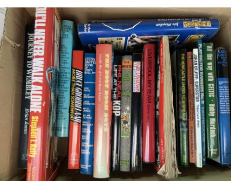 Football Book Collection: Good Liverpool content with Boot Room Boys, Never Walk Alone, Journey to Wembley and autobiographie