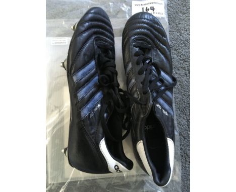 Nicolas Anelka Match Worn Arsenal Football Boots: Adidas World Cup pair of football boots. Certificate of authenticity which 