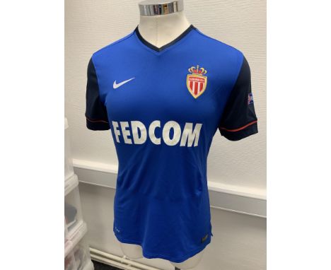Monaco 2014/2015 Match Worn Football Shirt: Worn for the match v Arsenal in the Champions League on 25 2 2015. Number 5 Abden