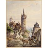 Scharold, Carl. 1811 - Würzburg - 1865. Zugeschrieben