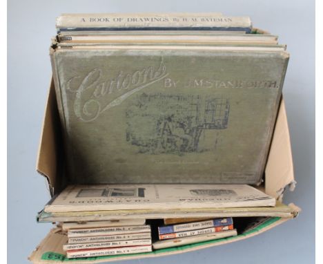 PHIZ - 'SKETCHES OF THE SEASIDE AND THE COUNTRY', George Cruikshank - 'My Sketch Book', Graham Everitt - 'English Caricaturis