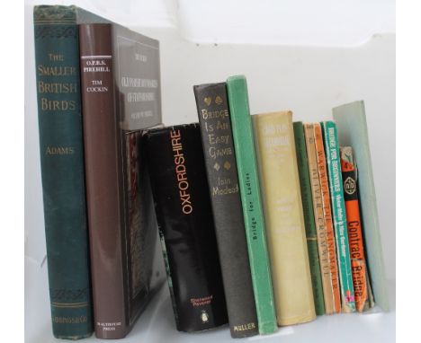 A SMALL QUANTITY OF COLLECTABLE BOOKS to include Adams 'The Smaller British Birds' 1894, Tim Cockin 'Old Parish Boundaries of