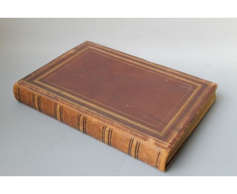 A LARGE 19TH CENTURY PHOTOGRAPH ALBUM OF A GRAND TOUR OF THE EAST COAST OF AMERICA AND CANADA, DATED IN PENCIL 1874-76 BY 'HO