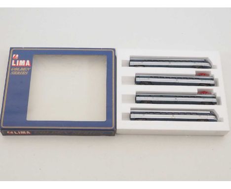 A LIMA HO gauge Golden Series Italian Outline train pack comprising a 4-car ETR401 Pendolino EMU - VG/E in G/VG box