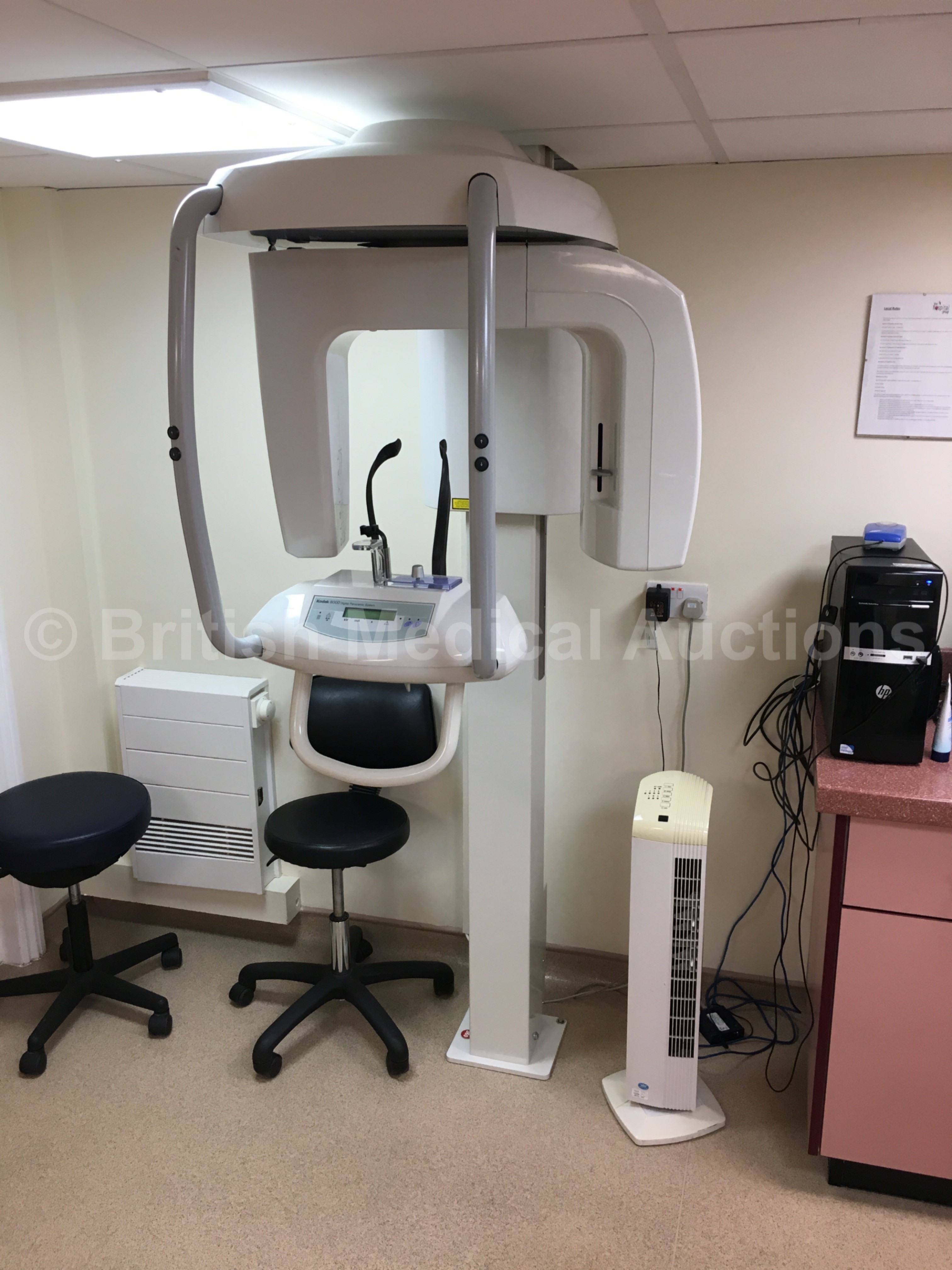 Kodak 8000 Digital Panoramic Dental OPG XRay System Tube CEI Model OPX105 XRay Source Asse