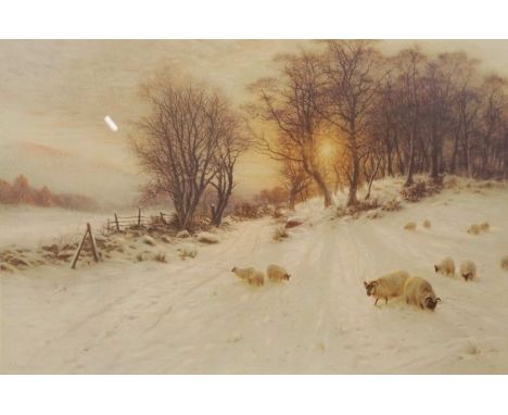 After Joseph Farquarson, The Day was Sloping Towards the Western Bower, lithograph; together with four other prints (5)