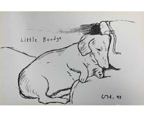 David Hockney OM CH RA (b.1937), an offset lithographic poster c.1993 on glossy wove after the original crayon drawing titled