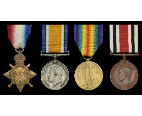 Four: Commander R. C. A. Littleton, Royal Navy  1914-15 Star (Lieut. R. C. A. Littleton, R.N.); British War and Victory Medal