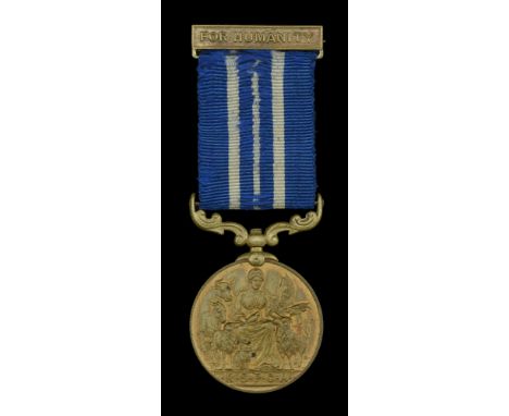 R.S.P.C.A. Life Saving Medal, bronze (William Sweetland. 1920) with integral ‘For Humanity’ top brooch bar, nearly extremely 