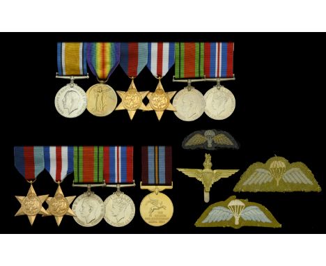 Six: Second Lieutenant F. A. Newman British War and Victory Medals (2. Lieut. F. A. Newman.); 1939-45 Star; France and German