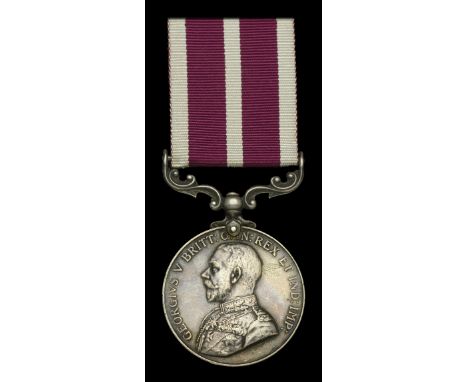 A Great War 1918 ‘French theatre’ M.S.M. awarded to Staff Sergeant J. L. Robertson, Canadian Army Medical Corps, attached 1st