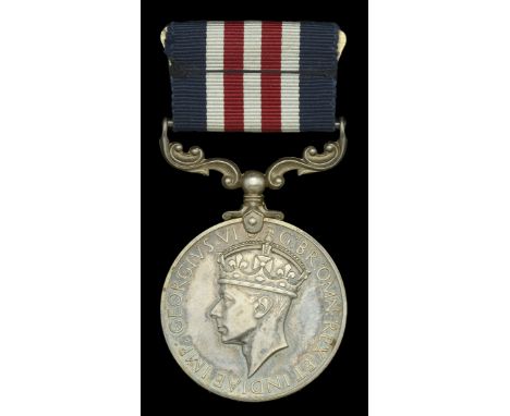 A fine Second War ‘Battle of Kohima’ M.M. awarded to Private K. G. Williams, Royal Army Medical Corps  Military Medal, G.VI.R