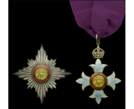 The Most Excellent Order of the British Empire, K.B.E. (Civil) Knight Commander’s 1st type set of insignia, comprising neck b