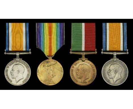 Three: Trimmer J. D. Dean, Royal Naval Reserve and Mercantile Marine British War Medal 1914-20 (5319T.S J. D. Dean. R.N.R.); 