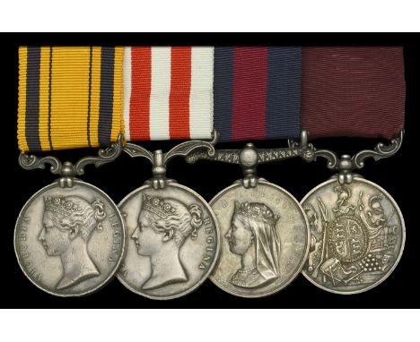 Four: Private George Bale, 43rd Light Infantry, a confirmed participant of the action at the Gate Pah in New Zealand  South A