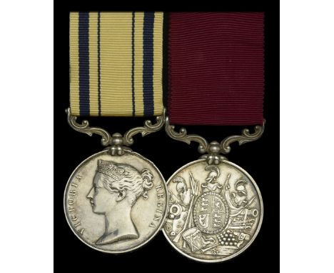 Pair: Private J. Weeding, 90th Light Infantry (Perthshire Volunteers)  South Africa 1834-53 (J. Weeding. 90th. Regt.); Army L