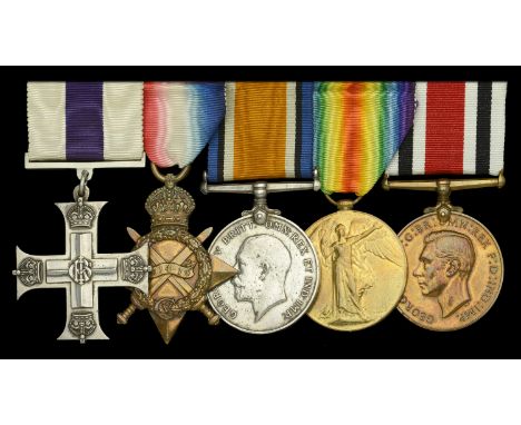 A Great War ‘Western Front’ M.C. group of five awarded to Lieutenant N. R. Hitchon, West Yorkshire Regiment attached West Rid