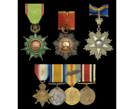 Seven: Lieutenant-Colonel W. E. Longfield, Royal Engineers and Egyptian Army, who served as Chief Railway Engineer, Alexandri