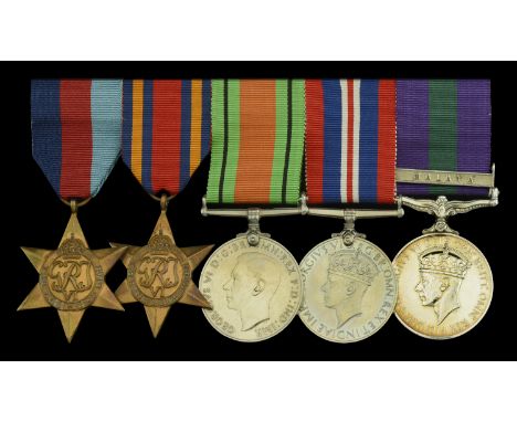 Five: Private J. F. Taylor, Royal Berkshire Regiment and Devonshire Regiment  1939-45 Star; Burma Star; Defence and War Medal
