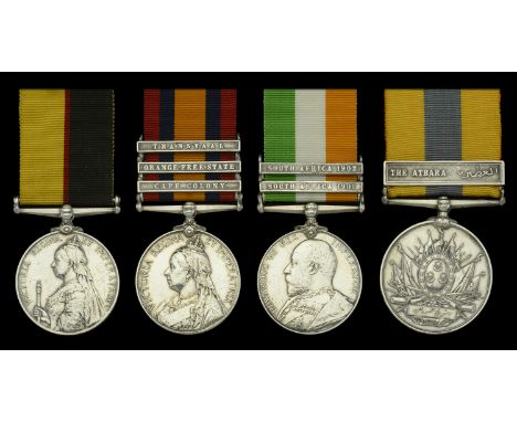 Four: Corporal R. McKenzie, Cameron Highlanders  Queen’s Sudan 1896-98 (3683 L/Cpl. R. Mc.Kenzie 1/Cam: Hrs:); Queen’s South 