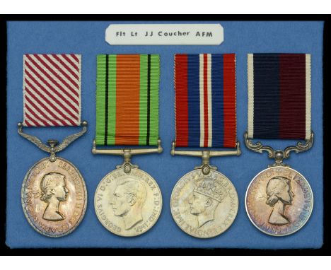 A rare and highly unusual ‘Cold War’ surveillance A.F.M. group of four awarded to Master Signaller and ‘Special Operator’, la