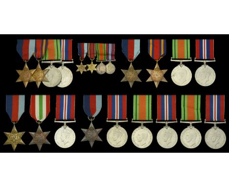 Four: attributed to Lieutenant-Colonel A. W. Wallace-Turner, Royal Army Service Corps 1939-45 Star; Burma Star; Defence and W
