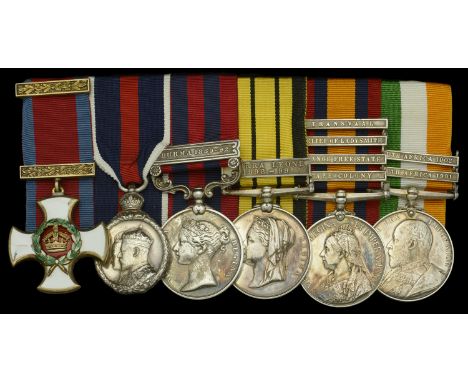 A fine and unique Sierra Leone 1898-99 D.S.O. group of six awarded to Lieutenant-Colonel N. J. Goodwyn, Devonshire Regiment, 