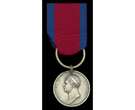 Waterloo 1815 (Geo. Holland, Drummer, 2nd Batt. 73rd Reg. Foot.) fitted with original steel clip and replacement ring suspens