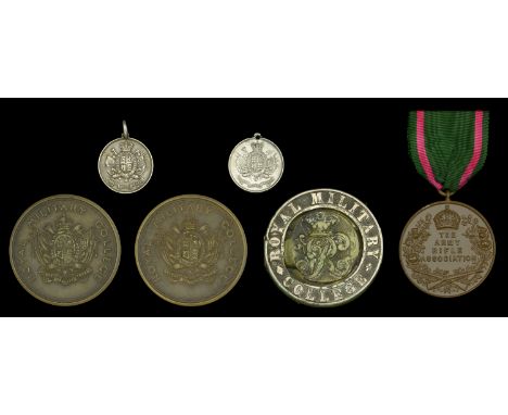 R.M.C. Sandhurst Prize Medal (2), 44mm, bronze, the reverses engraved ‘Inter Coy Relay Meeting March 1923 Tug-of-War Won by N