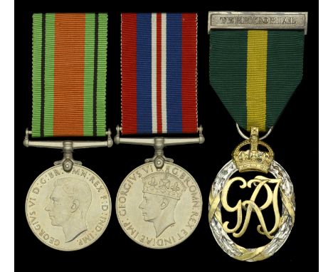 Three: attributed to Major R. S. T. Sandberg, Royal Army Dental Corps, who committed suicide on 11 June 1948  Defence and War
