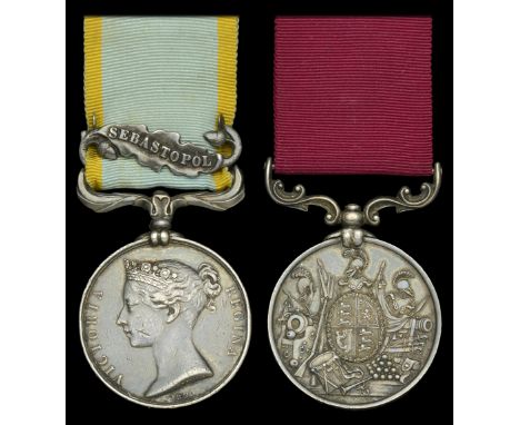Pair: Gunner W. Blackman, Royal Horse Artillery  Crimea 1854-56, 1 clasp, Sebastopol (--- Blackman 6 C 2B. R.A.); Army L.S. &