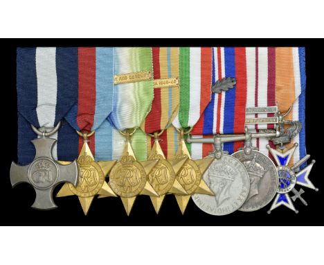 A very fine Second War 1945 Operation ‘Dropkick’ D.S.C. group of eight awarded to Lieutenant-Commander M. H. Collar, Royal Na