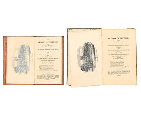 Piercey (John S) - A History of Retford in the County of Nottingham,&nbsp; wood engraved plates, publishers boards, 8vo, Retf