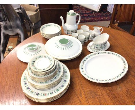 Withdrawn -A Royal Doulton tapestry coffee/ dinner set. NO RESERVE