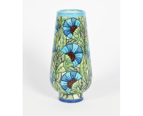 'BBB' a Dennis China Works limited edition Bud vase designed by Sally Tuffin, dated 2018, painted by Vanessa Thompson, thrown