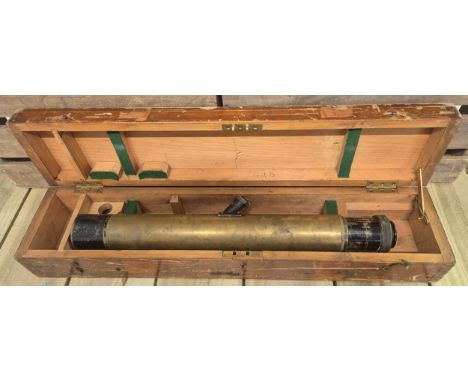 Large 1917 G S Telescope Negretti &amp; Zambra gun sight. 53cm length. 